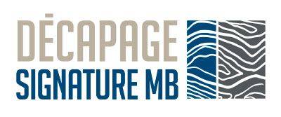 Décapage Signature MB logo